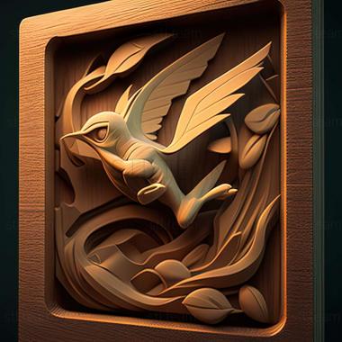 3D модель Snivy Plays Hard to Catch Tsutarja   Captured by Mad Lo (STL)